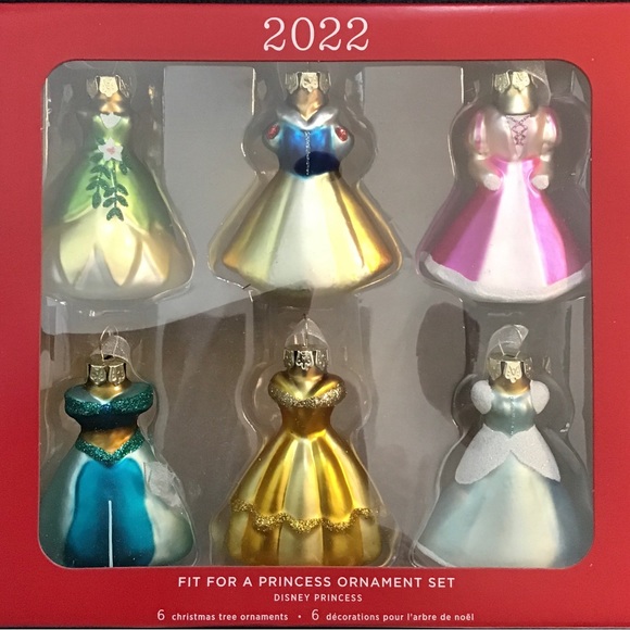 Disney Holiday Disney Princess Ornament Set Poshmark